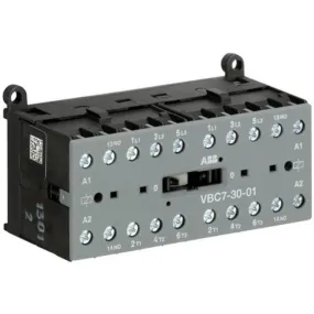 ABB DC Type Mini Reversing Contactor Three Pole VBC7-30-01