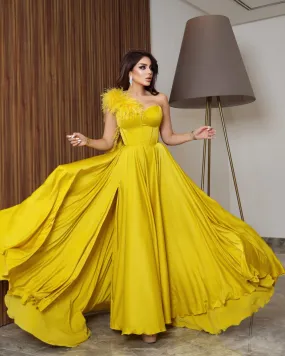 Ayla Feathers Dress