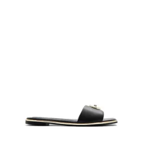 Bellenor Flat Sandals - Black