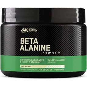 Beta Alanine Powder, Unflavored, 37 servings, 203g