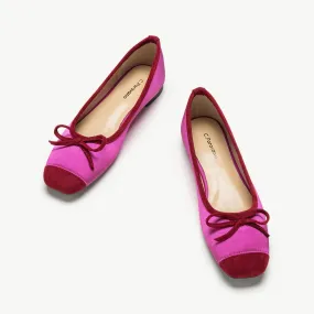 Memory Foam Silk Flats