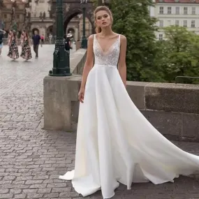 Floor-length Wedding Dresses