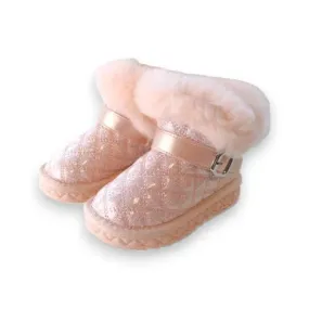 Faux Fur Trim Boots