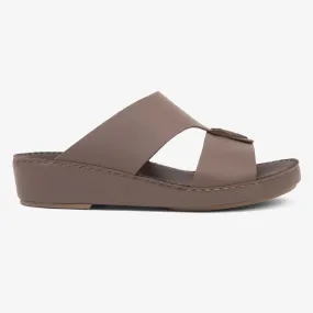 FARADA PREMIUM LEATHER 3D BUCKLE SANDALS PERRISA