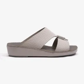 FARADA UNLINED HAMMERED ARABIC SANDALS DAVINCI AVORIA