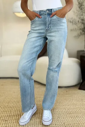 Straight-Leg Jeans