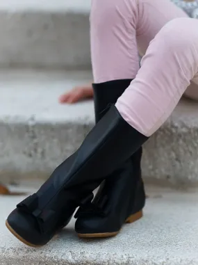 Faux Leather Boots