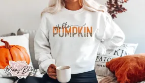 Hello Pumpkin Fall Sweater