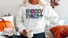 Hippie Western Spooky Vibes Sweater
