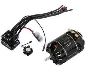 Hobbywing 38020334 XR10 Pro G2S Sensored Brushless ESC/V10 G4 Motor Combo (13.5T)