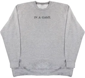 In A Game - Kids Oversized Comfy Sweater