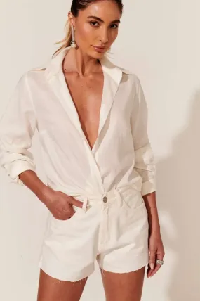 Linen Straight Shirt