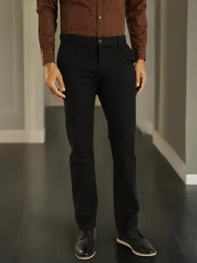 Polished Straight-Leg Trousers