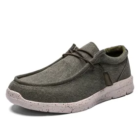 Stretch Fabric Loafers