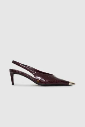 Kitten Heel Slingbacks