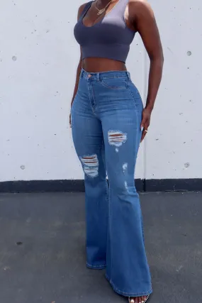 Distressed Jeans
