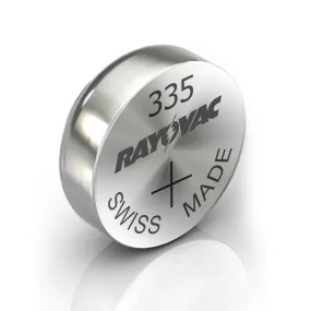 Rayovac 335 Watch Battery SR512SW Swiss Made Silver Oxide - All Pack