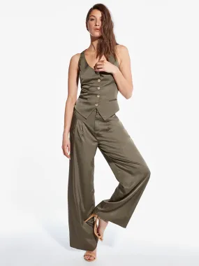 Sharp High-Waisted Trousers