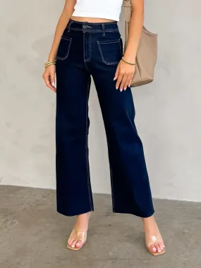 Wide-Leg Jeans