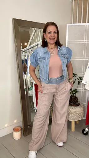 Wide-Leg Flowing Pants