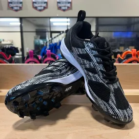 Smash It Sports X Lite Molded Cleat - Black/White