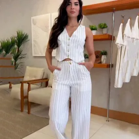 High-Waisted Trousers