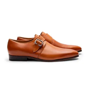Tan Single Strap Classic Monk