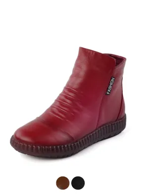Leather Ankle Boots