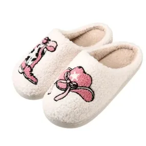 Western Gal House Slippers