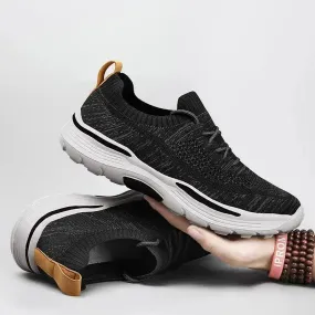 Wide Slip-On Walking Shoes Men Casual Comfortable Loafers